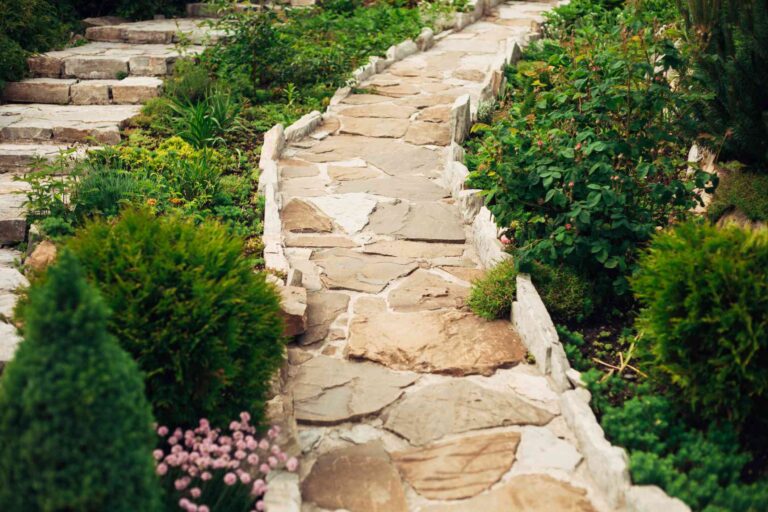 How to remove oil stains from flagstone?