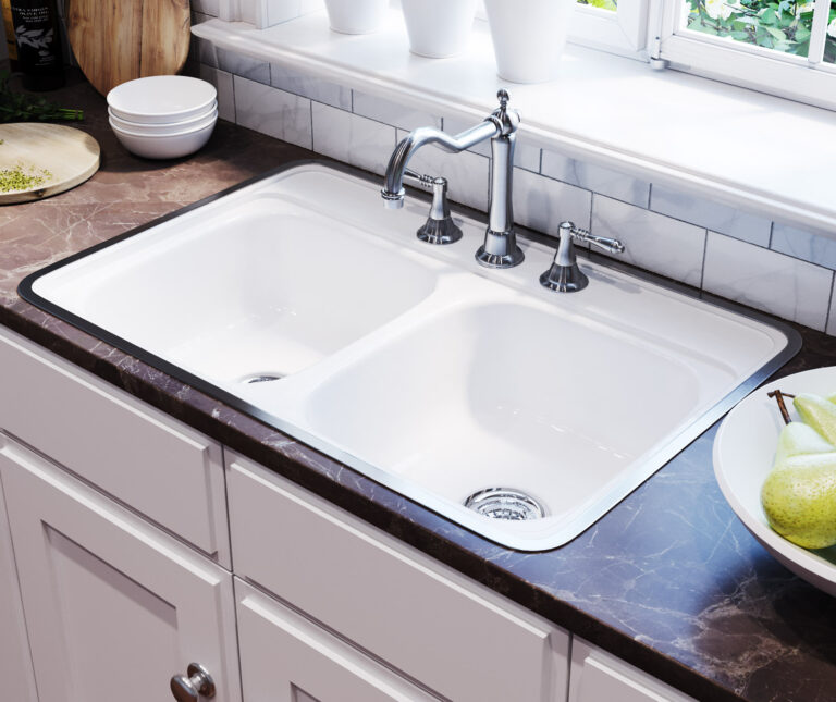 How to remove Ink stains from white porcelain sink?