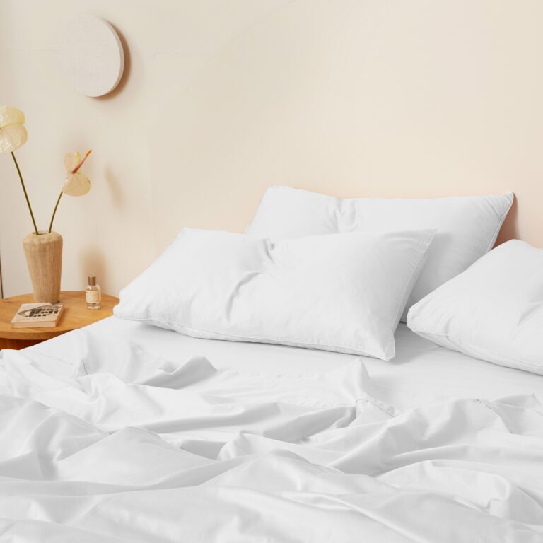 How to remove blood stains from white bed sheets?